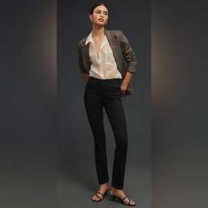 MOTHER The Dazzler Mid-Rise Straight Leg Jeans